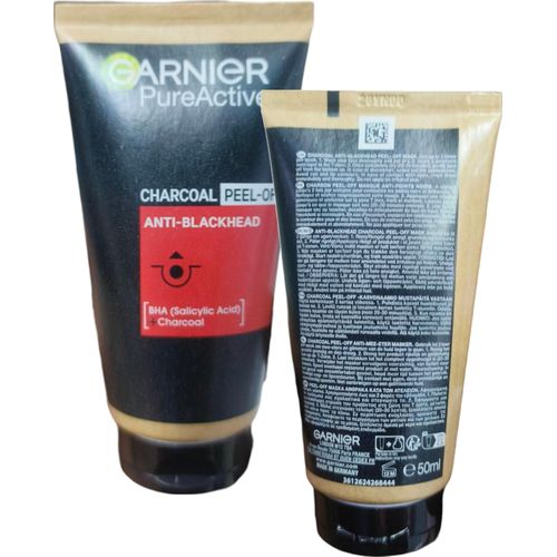 Charcoal Peel-Off Anti-Black Head With BHA Salicylic Acid Charcoal Garnıer