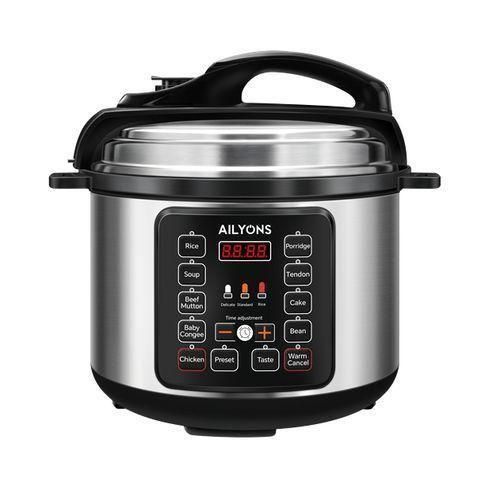5L 900W Electric Pressure Cooker – Multi-Function Fast Cooking Pot with Safety Features