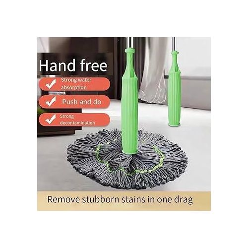 Self-wringing Twist Mop