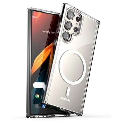 Samsung Phone Case For Galaxy S24 Ultra Crystal Clear Magsafe CaseCover