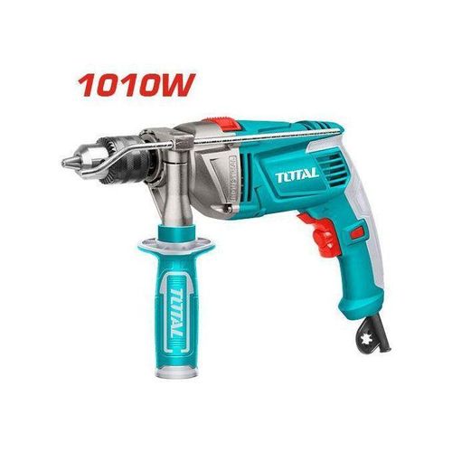 1010W Impact Drill,0-2800rpm 13mm Power Hammer Drills, Variable Speed Corded Drill Machine, FoRward/Reverse Switch Electric Drill with Depth Gauge Home Improvement Construction Concrete