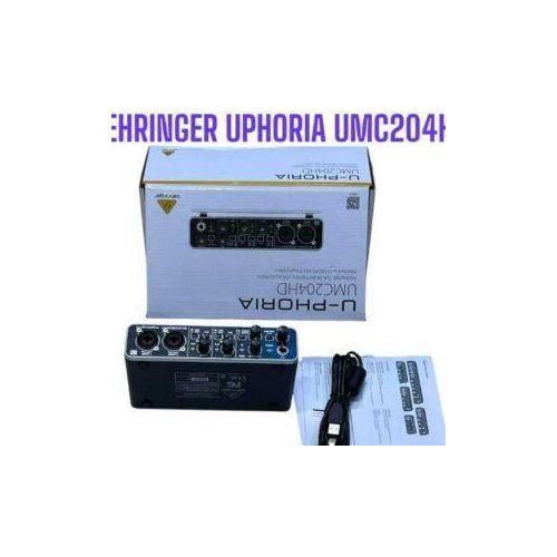 U-Phoria UMC204HD USB Audio MIDI Interface with Midas Preamps