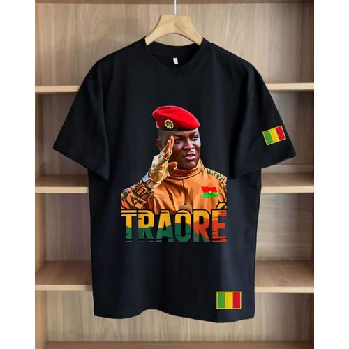 TRAORÉ Graphic T-Shirt Black