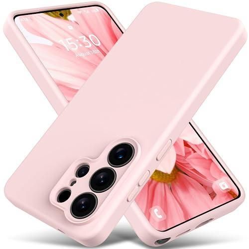 Samsung Galaxy S26 Ultra Case Liquid Silicone Thin, Chalk Pink