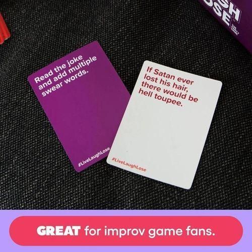 LIVE LAUGH LOSE GAMEWHAT DO YOU MEMEWHERE YOU COMPETE TO MAKE CORNY JOKES