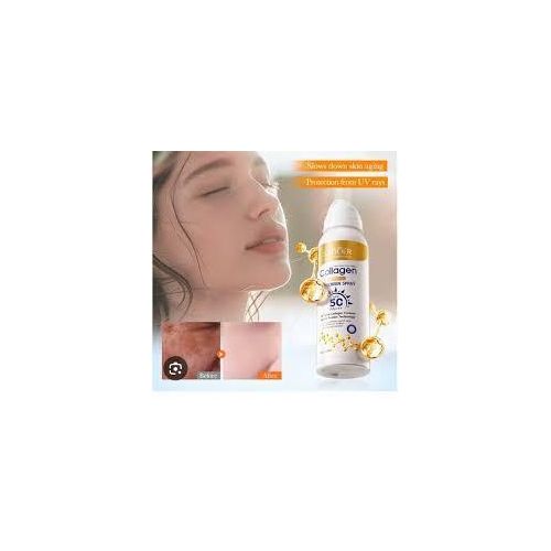 Collagen Anti Wrinkle Whitening Sunscreen Outdoors Protects Against UV Rays Face Cream Sunscreen