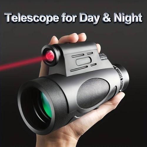 12x50 Monocular Telescope - High Definition Full Optical Telescope With Light