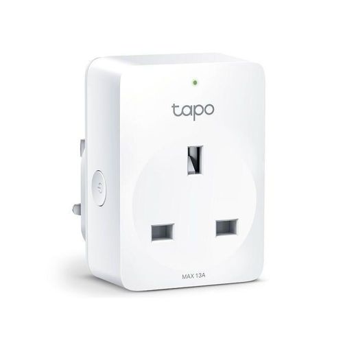 Tapo P100 Mini Smart Plug (1-Pack) – Smart Wi-Fi Socket with App Control, Voice Assistant Support (Alexa & Google), Timer & Scheduling, Compact Space-Saving Design