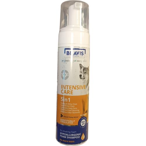 HYPOALLERGENIC DOG SHAMPOO Intensive Care 5 In 1 Strong Shiny Coat Easy Care Effective Paw Cleaning cf