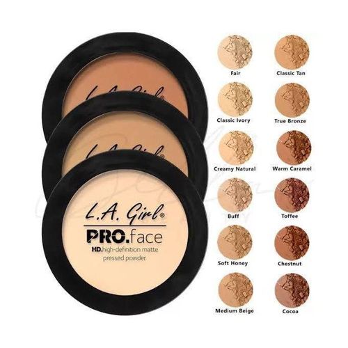 Pro Face Matte Pressed Powder High Definition Oil Control CREAMY NATURAL
