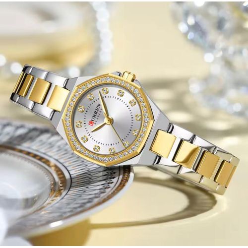 Diamond Quartz Wristwatch