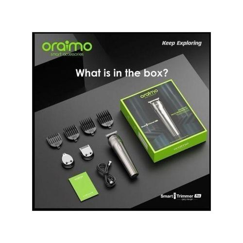 Oraimo SmartTrimmer OPC-TR10 Mens Rechargeable Hair Beard Clipper With LED