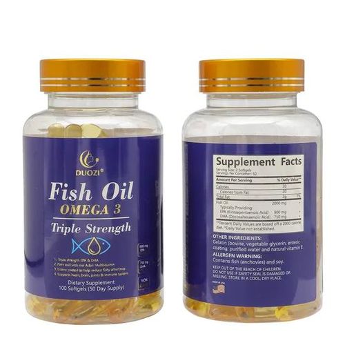 Oil Omega 3 Triple Strength 50 Days Supply High Potency For Heart Brain Joint And Overall Daily Wellness Support