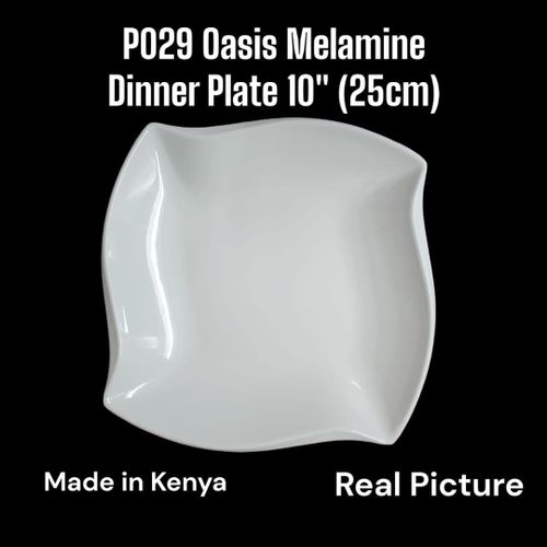 6pcs Square Melamine 10 Dinner Plate