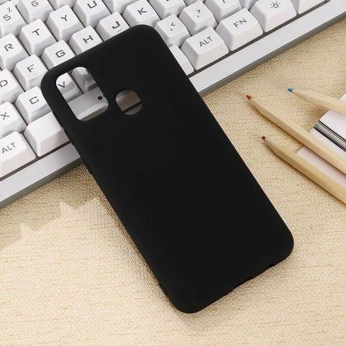 Soft Silicone Back Cover for Galaxy M31 – Black