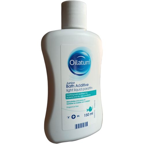 Junor Bath Additive Light Liquid Paràffin, Soothing Bath Treatment For Eczema And Dry Skin Conditions Suitable for Children & Babies FRAGRANCE FREE nk