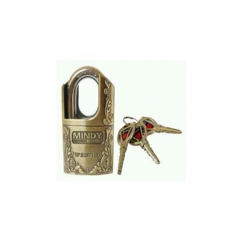 Betern Enterprises Mindy Mindy AF1260 Zinc/Alloy Padlock Goldish