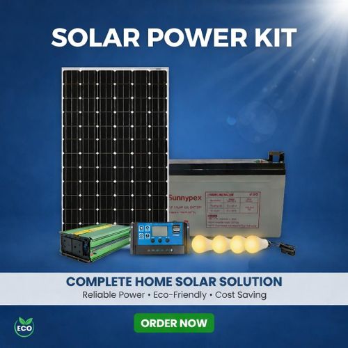 250 WATTS SOLAR FULLKIT//250WATTS SOLAR PANEL+200AH BATTERY+20A CONTROLLER+4 BULBS+10M Dropping Wire