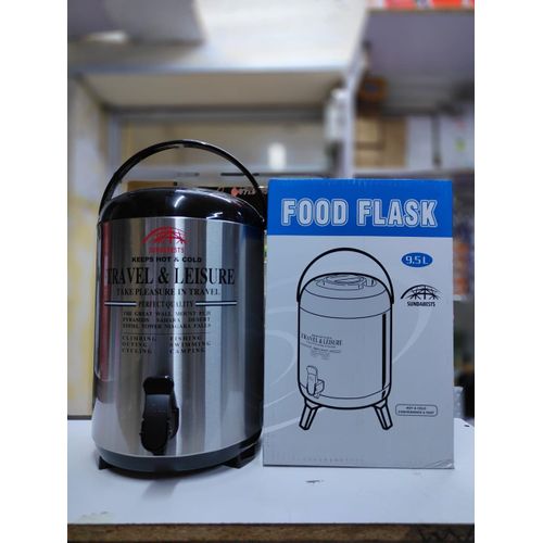 9.5L Tea Urn Single Tap – Stainless Steel Hot Beverage Server