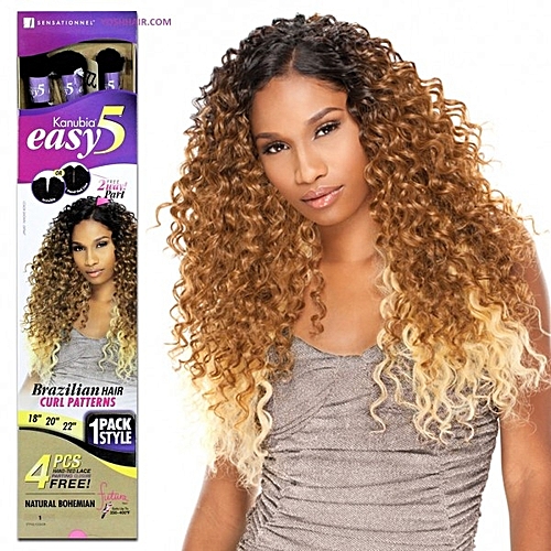 Synthetic Hair Weave Kanubia Easy 5 Colour Dx2730
