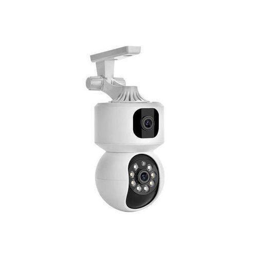 Intelligence SIM Card 4G Camera Indoor Dual Lens Mini IP Camera 3K 6MP WIFI Wireless Security Night Vision Camara Video Surveillance V380 App