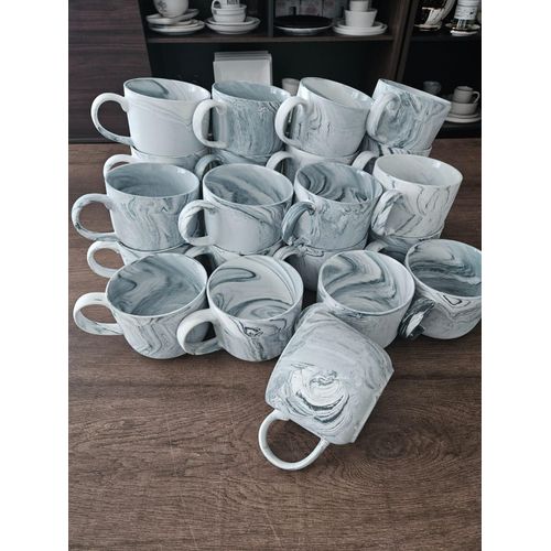 High quality gray ceramic mug/soup