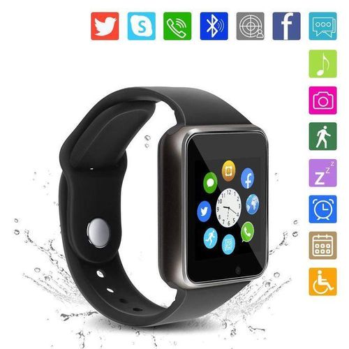 Smartwatch Bluetooth Phone Watch SIM Card Camera 1.54in TFT LCD microSD 32GB Music Call Android iOS Compatible Smart Watch