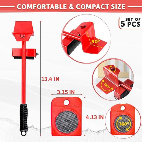 5in1 150kg capacity furniture MOVING HELPER TOOL