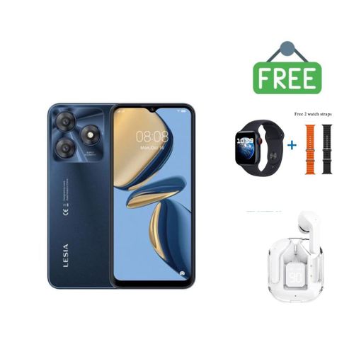 3 656 HD 64GB Smartphone FREE Bluetooth 53 Earbuds T900 Pro Max Smartwatch 3-in-1 Tech Bundle