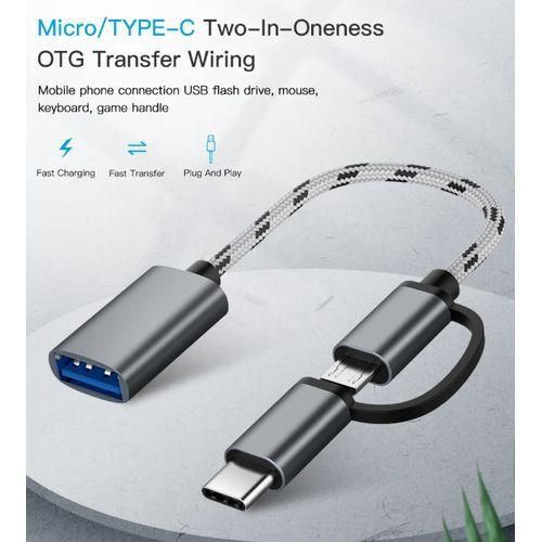 OTG Cable Two in One Line Type-C