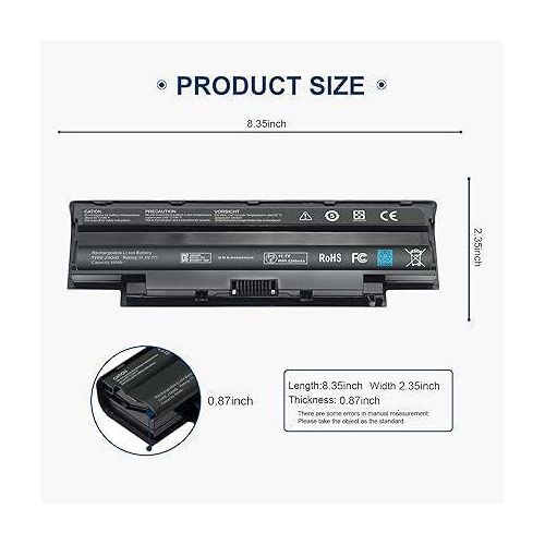 New J1KND Dell Inspiron 13R N3010 N3110 14R N4010 N4110 N4050 15R N5010 N5110 N5030 N5040 N5050 17R N7010 N7110 Laptop Battery