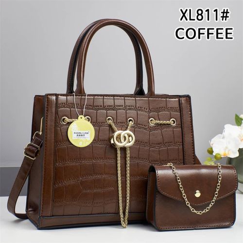2 in 1 official classy stylish shoulder leather handbag