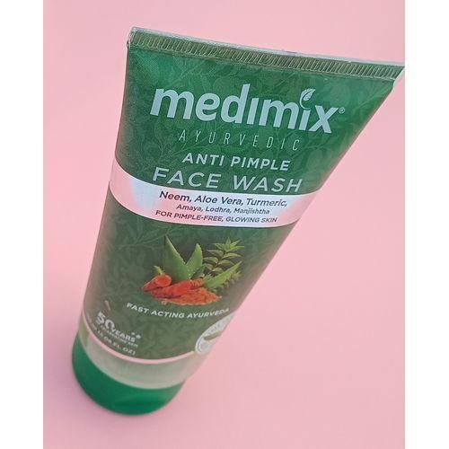Anti Pimple Face Wash NEEM ALOE VERA TURMERIC Glowing Skin nk