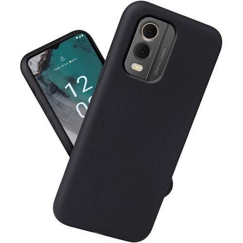 Case For Nokia C32 Case- Frosted Black Thin Soft Silicone Phone Case
