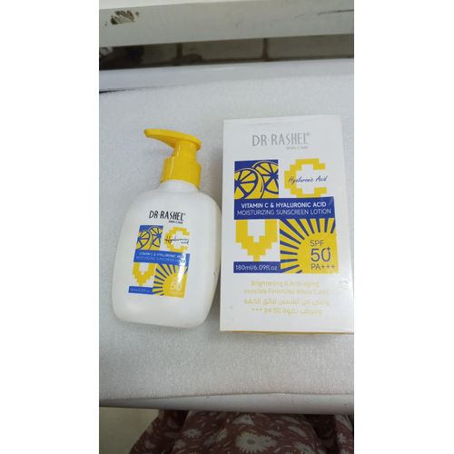 Hyaluronic spf50 moisturizing lotion