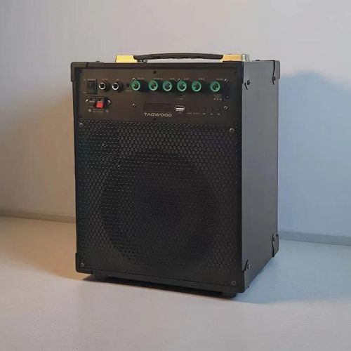 LTS-8A Trolley Speaker Porteable Portable Speaker Subwoofer Outdoor Speaker BluetoothFree Wireless Microphone a Built in Battery Woofer Woofer