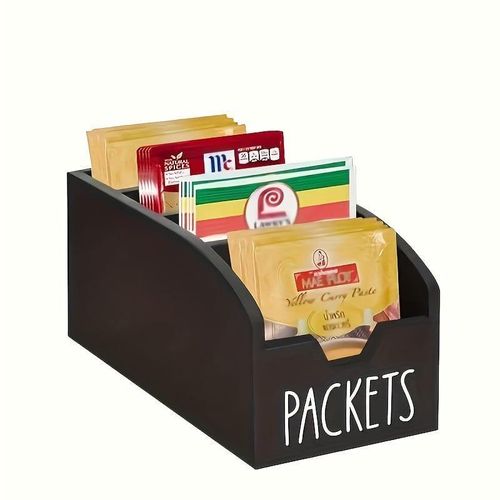 Multipurpose Wooden Teabag/Coffee Storage Box