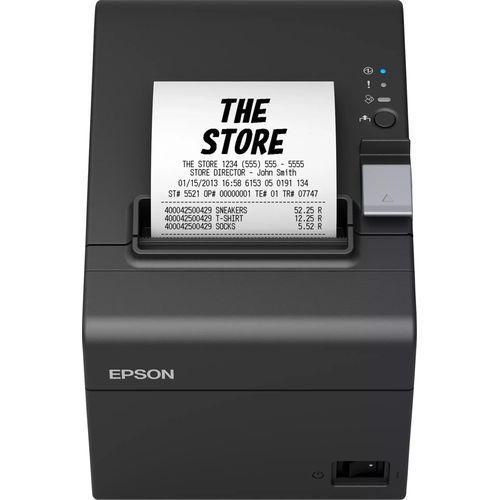 TM-T20III (012) Thermal Receipt Printer – Ethernet, Power Supply, Black, EU (C31CH51012)