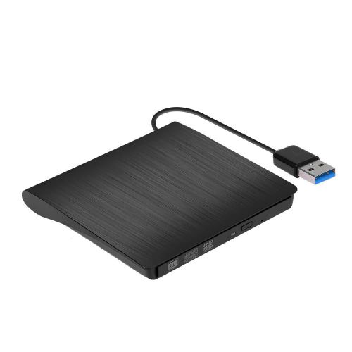 USB 3.0 Pop-up Mobile External DVD-RW Portable Drive ODD External DVD Drive ROM Player Writer for Windows Linux Mac 9.5MM Plug & Play