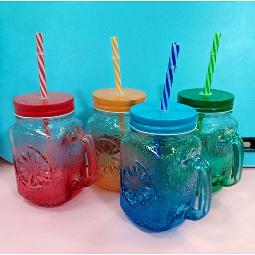 Smoothie/masion+re~usable Straw Jars .