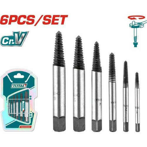 TACSE0061 6 Pcs screw extractor set