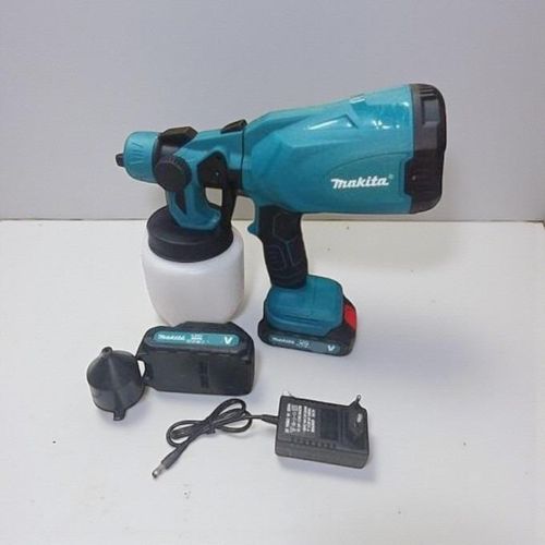 21V Highly Effective Paint Sprayer Gun Kit with 2 Lithium Ion Batteries