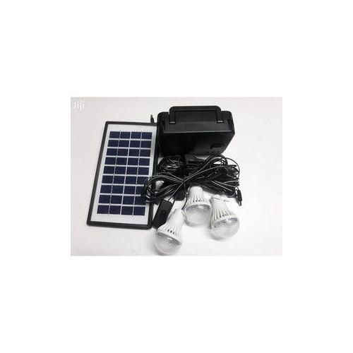 Solar Lighting System With 3 Bulbs And Panel