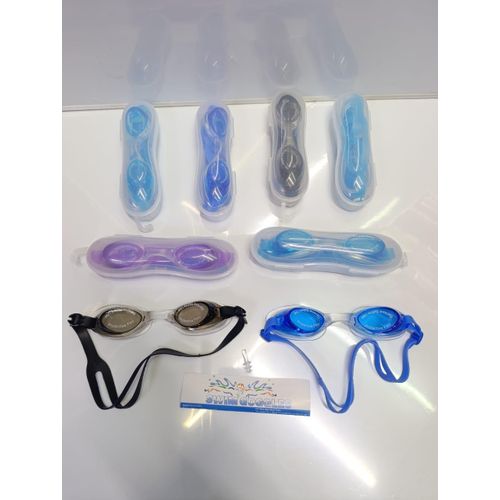 Anti-Fog Swimming Goggles UV Protection Clear Vision Leak-Proof Adjustable Strap for Adults & Kids – Perfect for Pool, Training & Outdoor Swimming