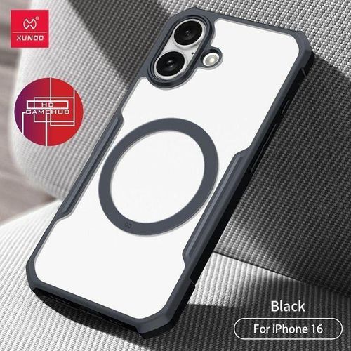 iPhone 16 Case, Value Xundo Cover, Essential Airbag, Basic Magsafe Premium (Transparent)