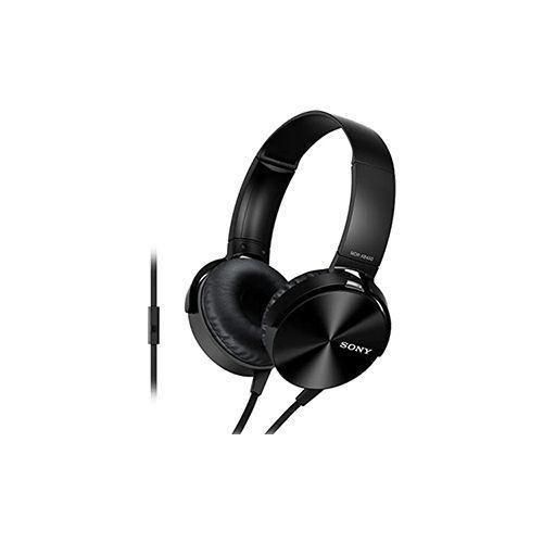 Extra Bass Wired Headphones Black