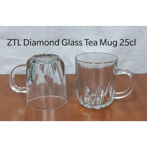 25cl Glass Tea Mugs