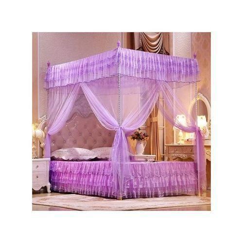 Mosquito Net With Metallic Stand- Purple