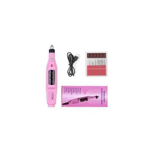 Premium Variable Speed Rotary Nail Drill Machine – Professional Electric Pen-Style Manicure & Pedicure Carver Kit, 3,000–20,000 RPM Adjustable Speed, Double Insulated Safe Handle with 5 Interchangeable Metal Drill Bits & Sanding Bands