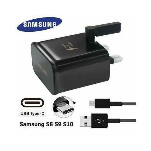 15W Galaxy TYPE C FAST Charger FOR Note 10 Plus And Lite / S20 / S20+ / S20 Ultra / S10 Lite / S10 / S10 Plus /S10e / S8 / S8 Plus / S8 Active / S9 / S9 Plus / Note 8 / Note 9/ A30 / A50 / A70 / LG G7 G8 ThinQ / Motorola All Android USB Type C